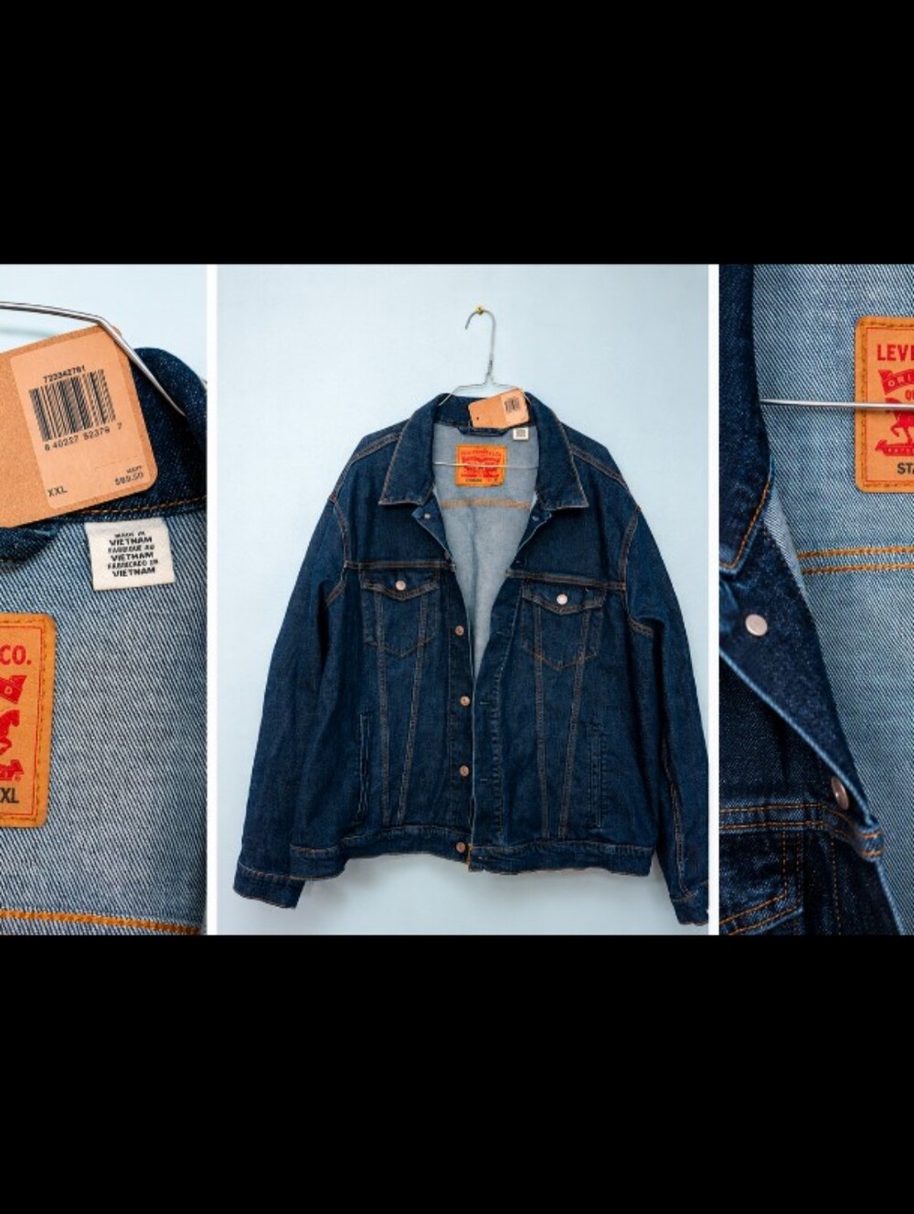Levi's Dark Blue Denim Jacket